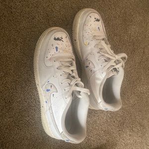 Well worn air forces